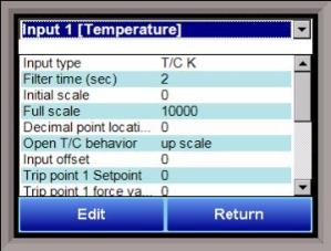 Analog Input Setup